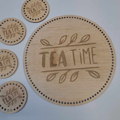 Set suport tava si cesti cafea