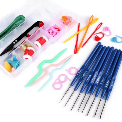 Set crosete si accesorii in cutie